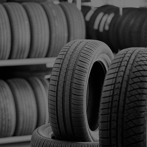 new car tires stack